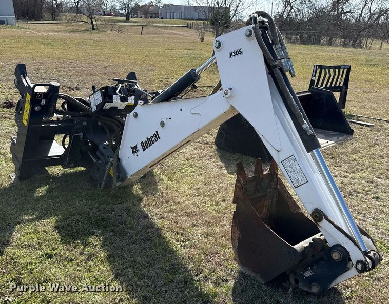 image for item EJ3489 2012 Bobcat R30S skid steer backhoe