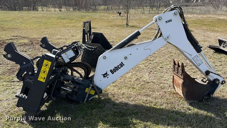 image for item EJ3489 2012 Bobcat R30S skid steer backhoe