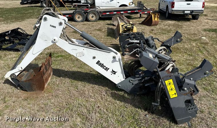 image for item EJ3489 2012 Bobcat R30S skid steer backhoe