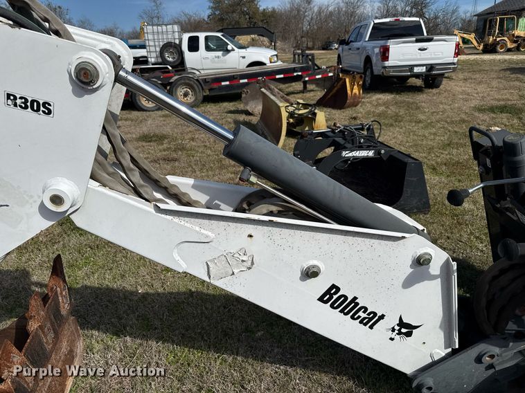 image for item EJ3489 2012 Bobcat R30S skid steer backhoe