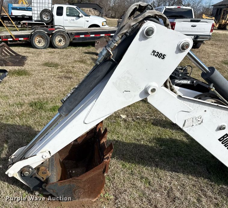 image for item EJ3489 2012 Bobcat R30S skid steer backhoe