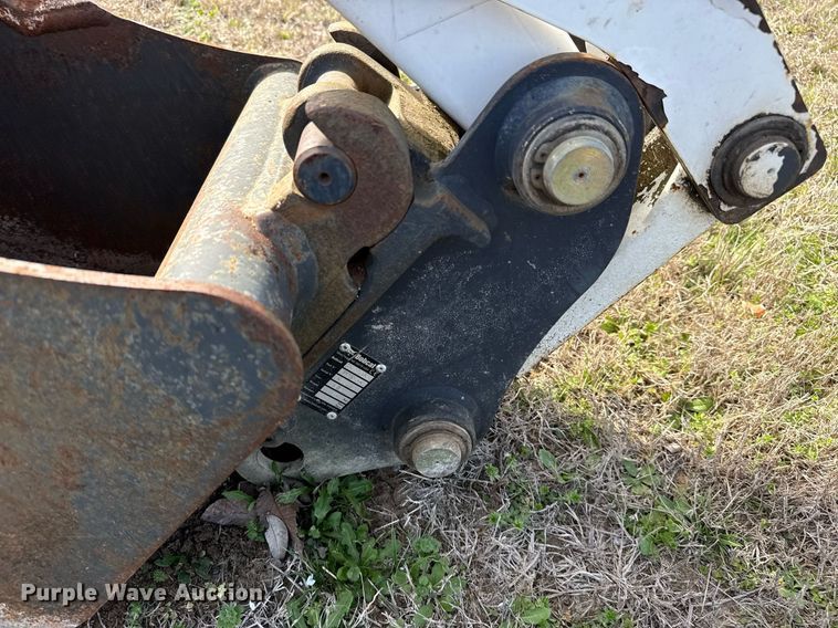 image for item EJ3489 2012 Bobcat R30S skid steer backhoe