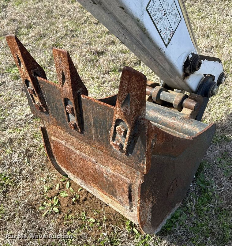 image for item EJ3489 2012 Bobcat R30S skid steer backhoe