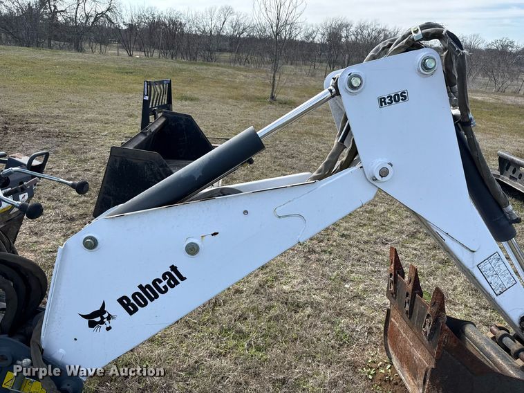 image for item EJ3489 2012 Bobcat R30S skid steer backhoe