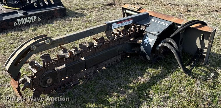 image for item EJ3490 2016 Bobcat LT313 Trencher skid steer trencher