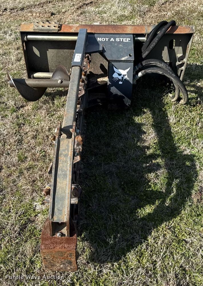 image for item EJ3490 2016 Bobcat LT313 Trencher skid steer trencher