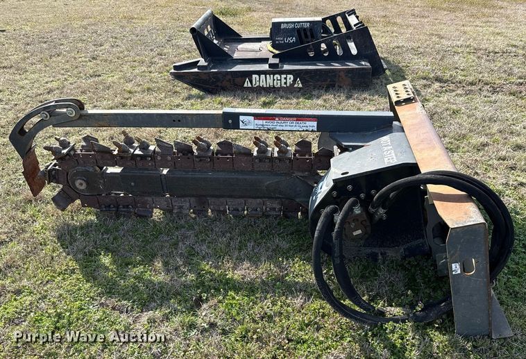 image for item EJ3490 2016 Bobcat LT313 Trencher skid steer trencher