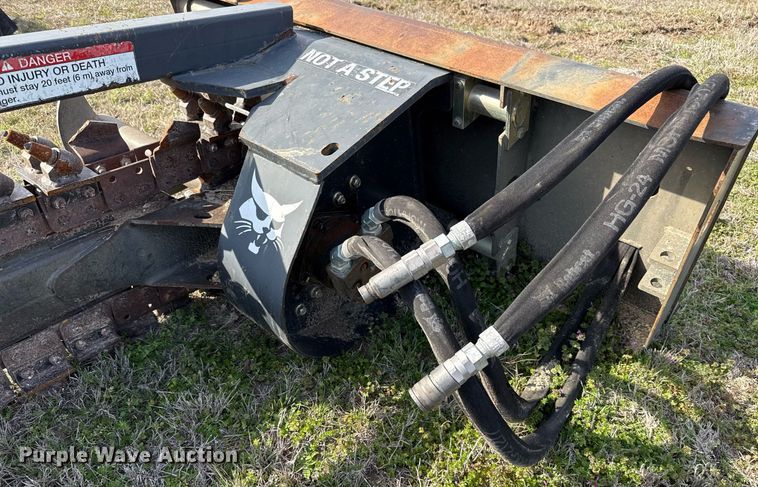 image for item EJ3490 2016 Bobcat LT313 Trencher skid steer trencher