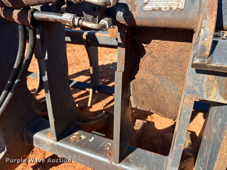 image for item EK0409 2019 Paladin Root Rake skid steer root rake grapple