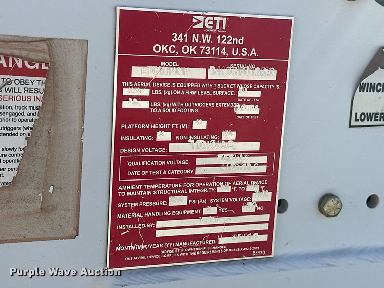 image for item EK0413 2016 Ford F550 Super Duty XLT bucket truck