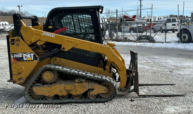 image for item EK2569 2016 Caterpillar 259D tracked skid steer loader