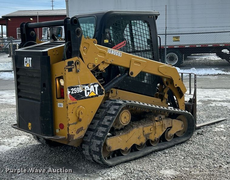 image for item EK2569 2016 Caterpillar 259D tracked skid steer loader