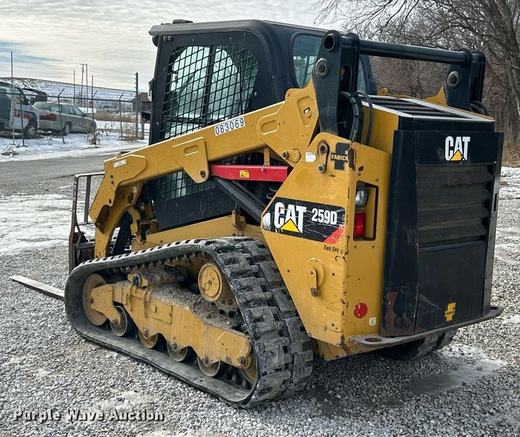 image for item EK2569 2016 Caterpillar 259D tracked skid steer loader