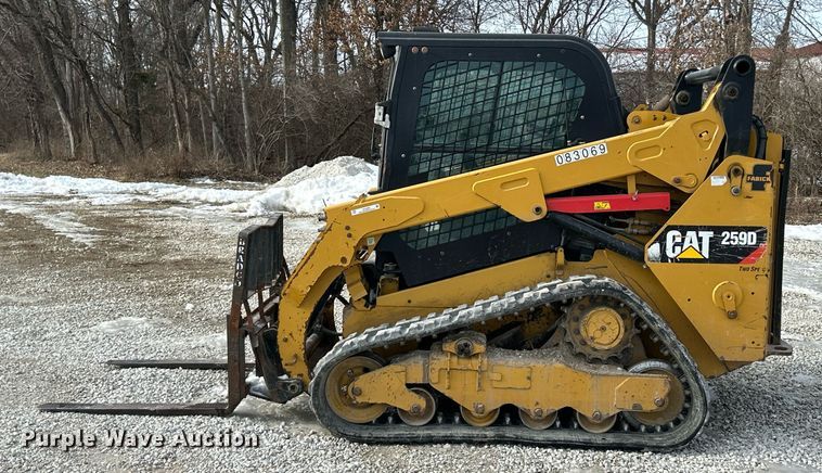 image for item EK2569 2016 Caterpillar 259D tracked skid steer loader