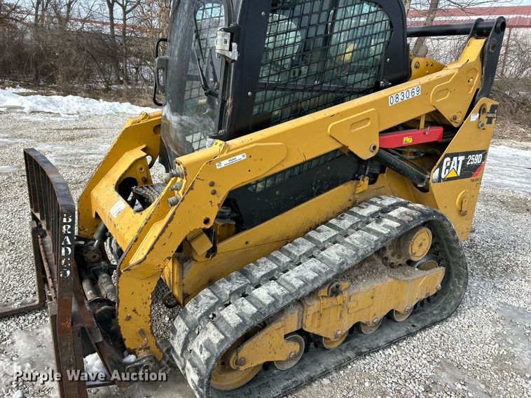 image for item EK2569 2016 Caterpillar 259D tracked skid steer loader