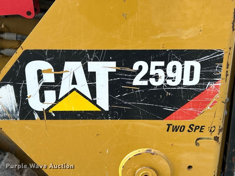 image for item EK2569 2016 Caterpillar 259D tracked skid steer loader