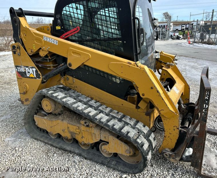 image for item EK2569 2016 Caterpillar 259D tracked skid steer loader