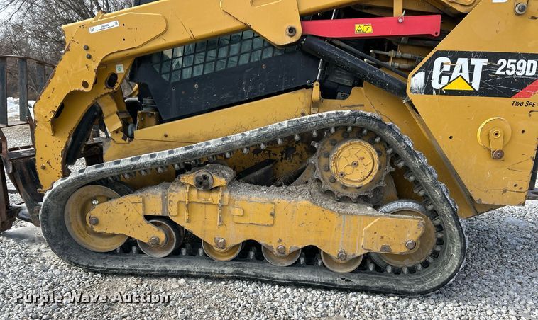image for item EK2569 2016 Caterpillar 259D tracked skid steer loader