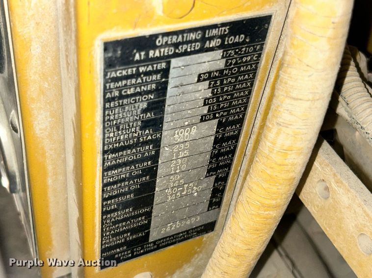 image for item EK2694 Caterpillar SR 4 generator trailer