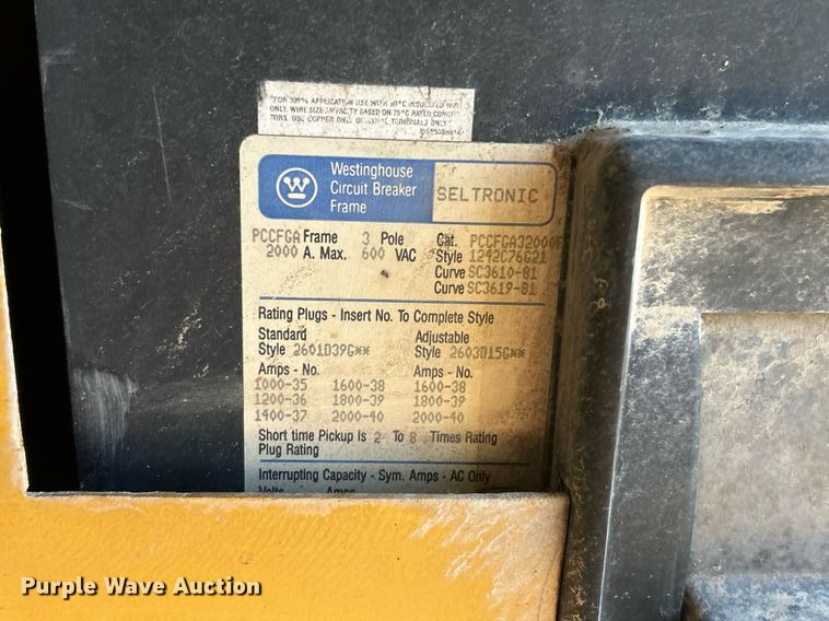 image for item EK2694 Caterpillar SR 4 generator trailer