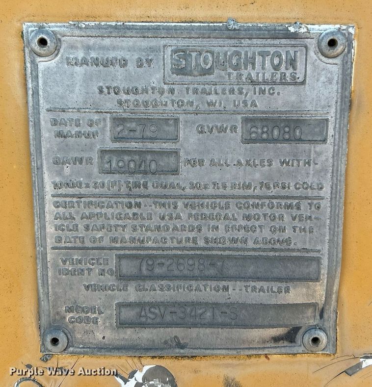 image for item EK2694 Caterpillar SR 4 generator trailer