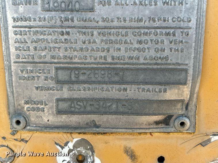 image for item EK2694 Caterpillar SR 4 generator trailer