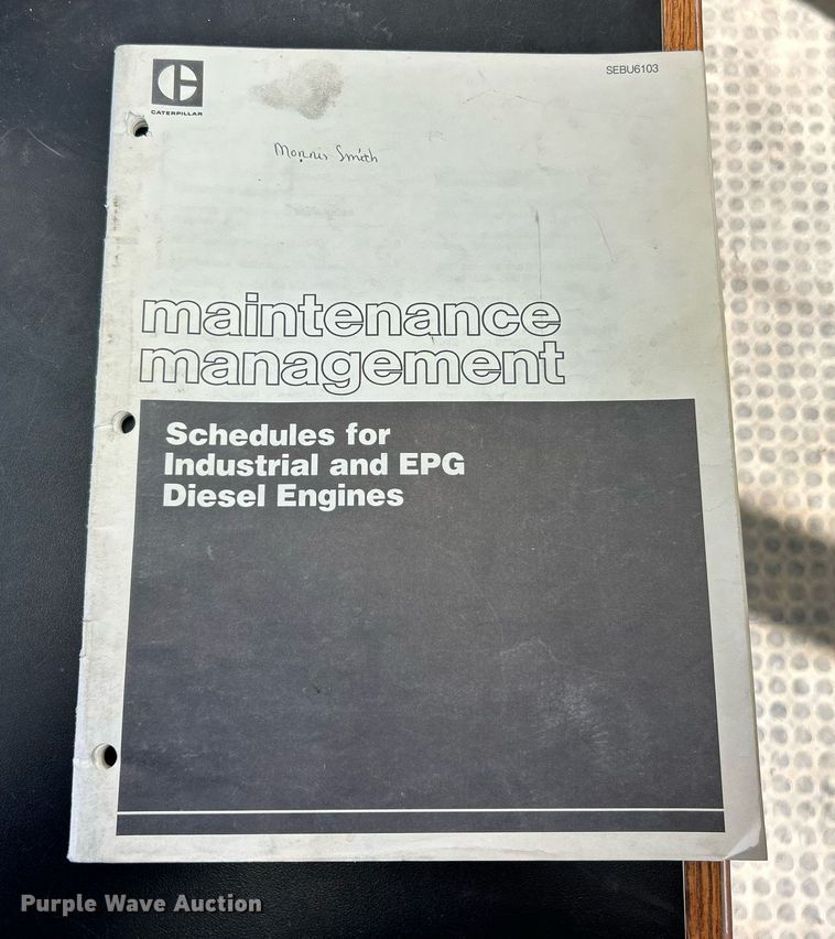 image for item EK2694 Caterpillar SR 4 generator trailer