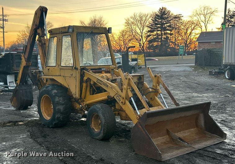 image for item EK2697 1974 Case 580B backhoe
