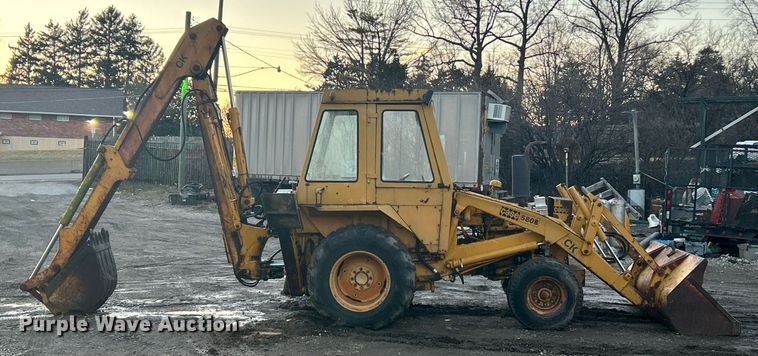 image for item EK2697 1974 Case 580B backhoe