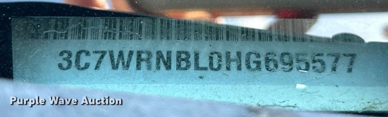 image for item EK2700 2017 Dodge Ram 5500HD bucket truck