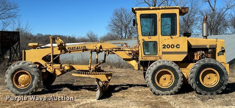 image for item EK2702 1979 FiatAllis 200C rigid frame motor grader