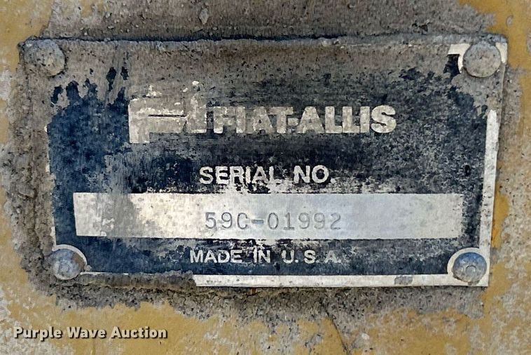 image for item EK2702 1979 FiatAllis 200C rigid frame motor grader