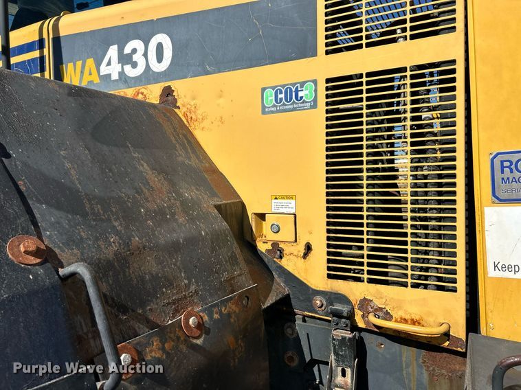 image for item EK2703 2009 Komatsu WA430-6 wheel loader
