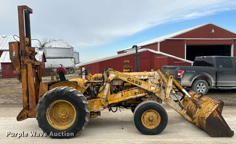 image for item EN5134 1969 Case 580CK industrial tractor