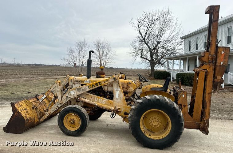 image for item EN5134 1969 Case 580CK industrial tractor