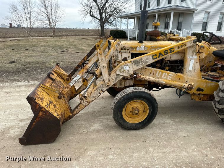 image for item EN5134 1969 Case 580CK industrial tractor