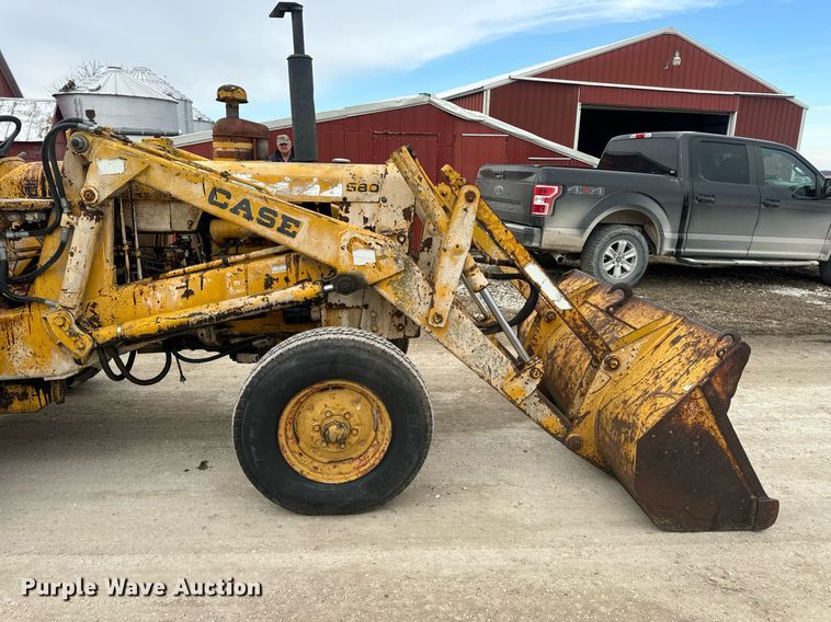 image for item EN5134 1969 Case 580CK industrial tractor