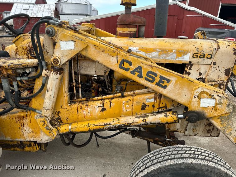 image for item EN5134 1969 Case 580CK industrial tractor