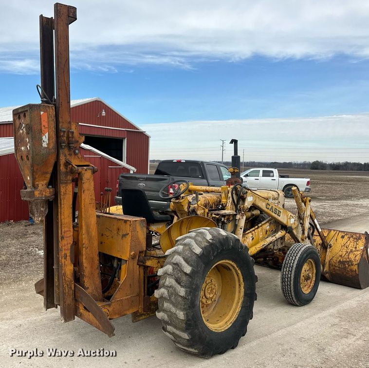 image for item EN5134 1969 Case 580CK industrial tractor