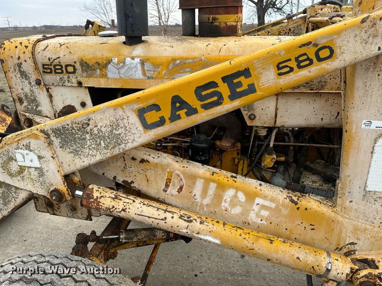 image for item EN5134 1969 Case 580CK industrial tractor