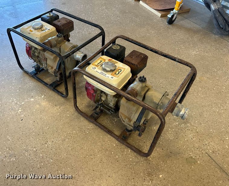 image for item EN5145 (2) Honda trash pumps