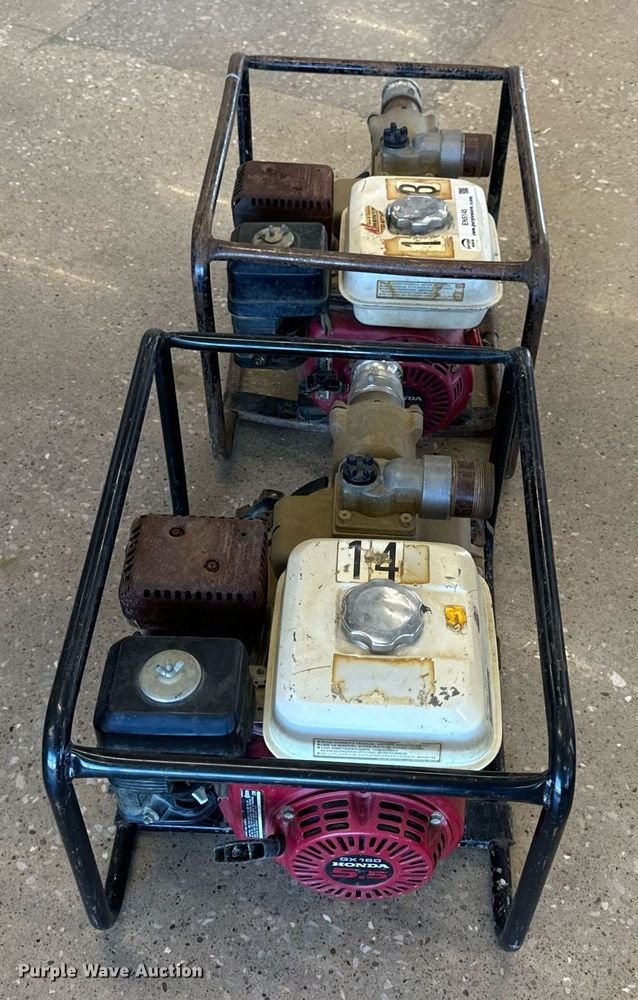 image for item EN5145 (2) Honda trash pumps