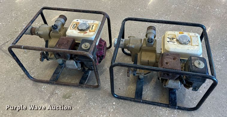 image for item EN5145 (2) Honda trash pumps