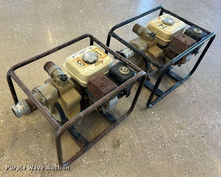 image for item EN5145 (2) Honda trash pumps