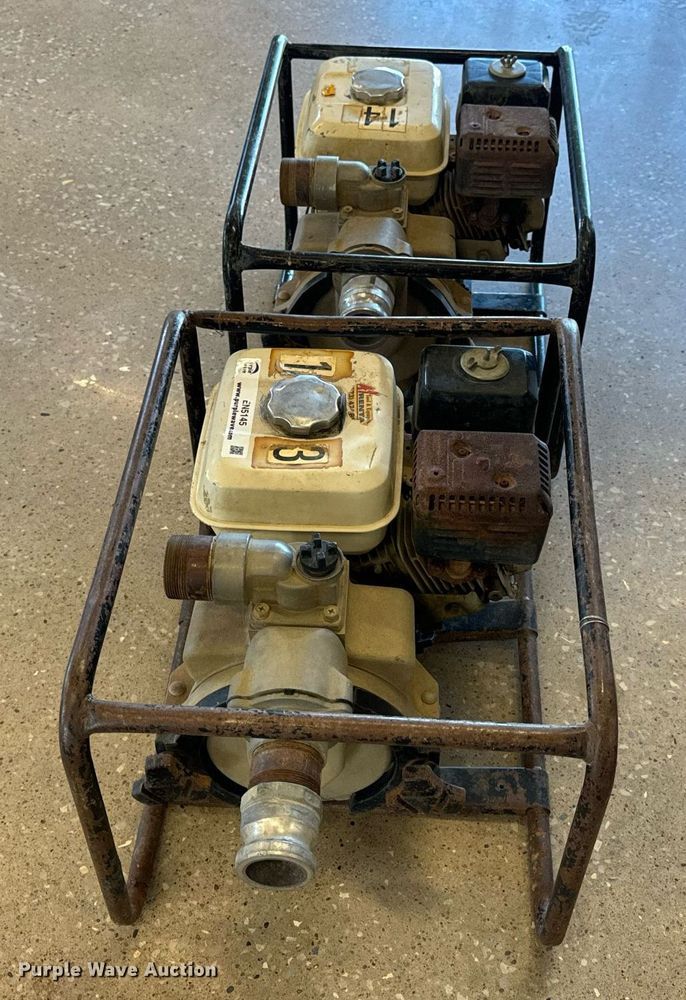 image for item EN5145 (2) Honda trash pumps