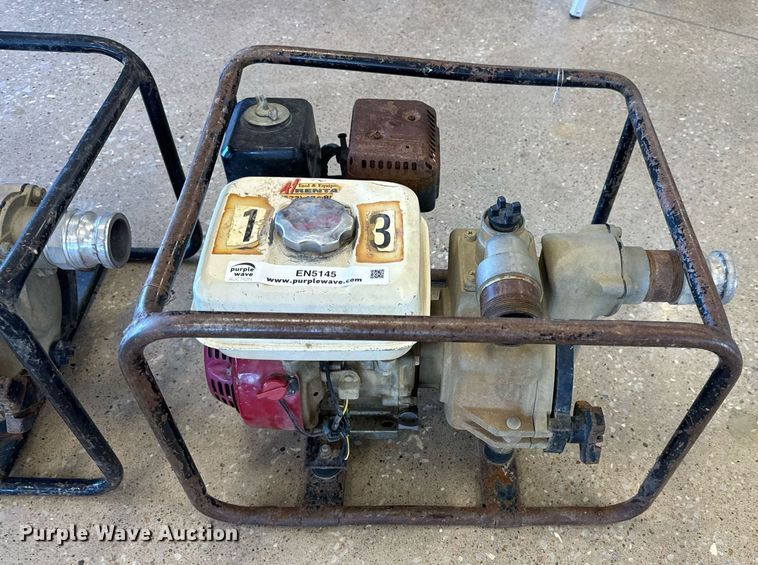 image for item EN5145 (2) Honda trash pumps