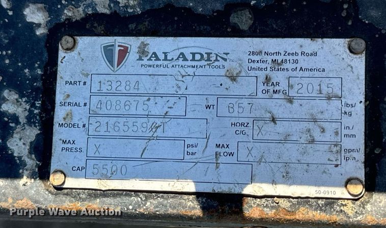 image for item EN5147 2015 Genie GTH-5519 telehandler