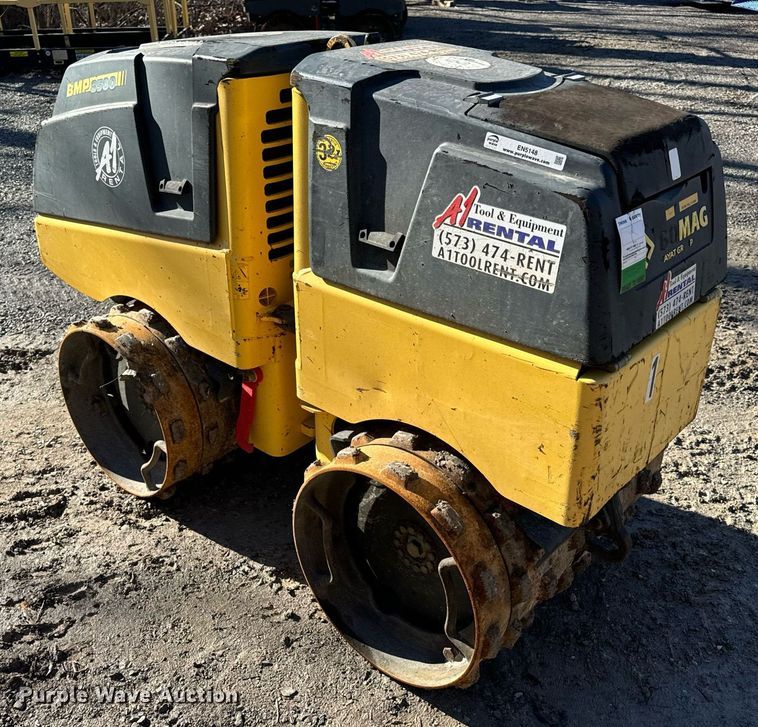 image for item EN5148 2011 Bomag BMP8500 trench compactor