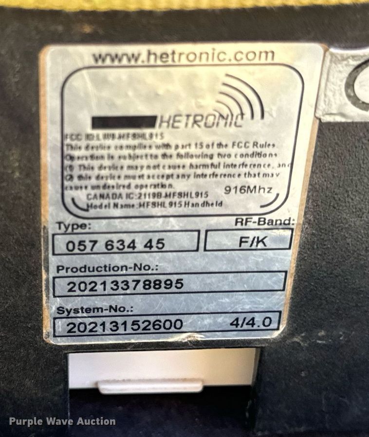 image for item EN5148 2011 Bomag BMP8500 trench compactor