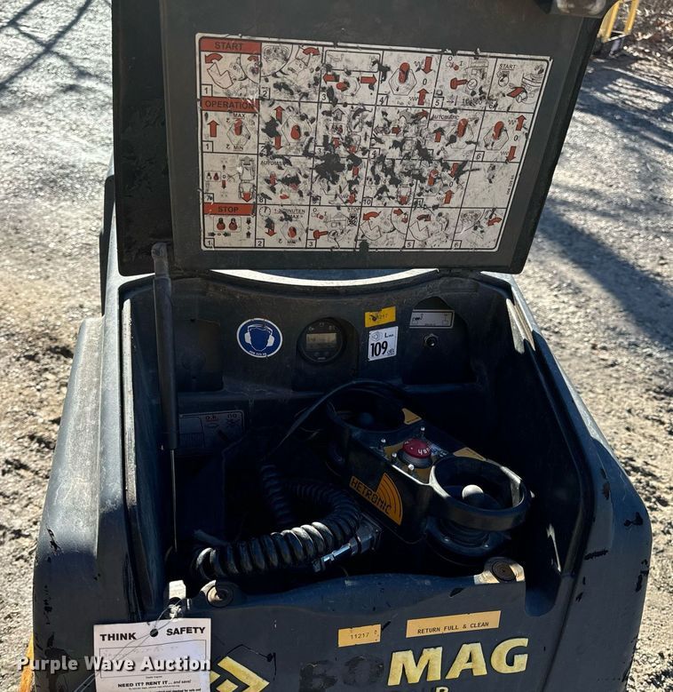 image for item EN5148 2011 Bomag BMP8500 trench compactor